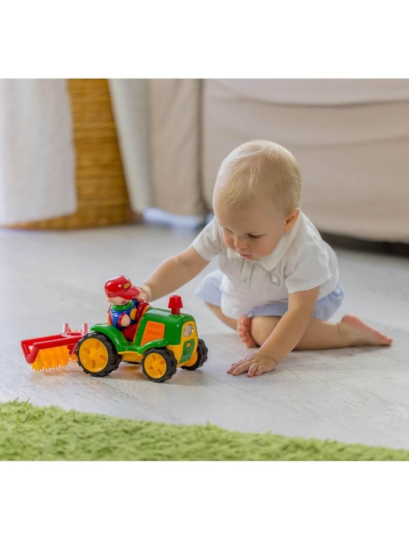 Autres jeux d'éveil Ouaps Tracteur Weebles et Fermier culbuto