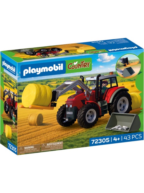 Tracteur fourche à paille - Kiabi