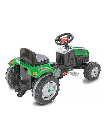 tracteurs à pédales Strong Bull vert