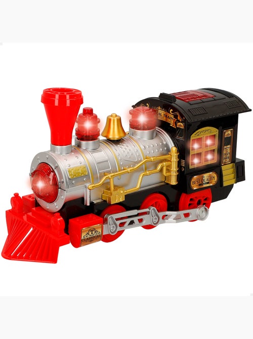 Train à vapeur avec effets lumineux et sonores speed & go - Kiabi Train à vapeur avec effets lumineux et sonores speed & go - Kiabi