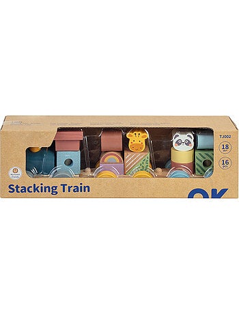 Train Bois Animal 32cm - Wdk