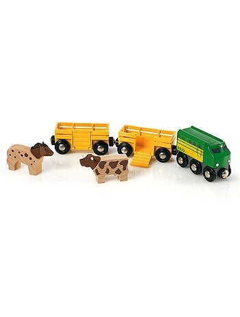 Train des animaux de la ferme