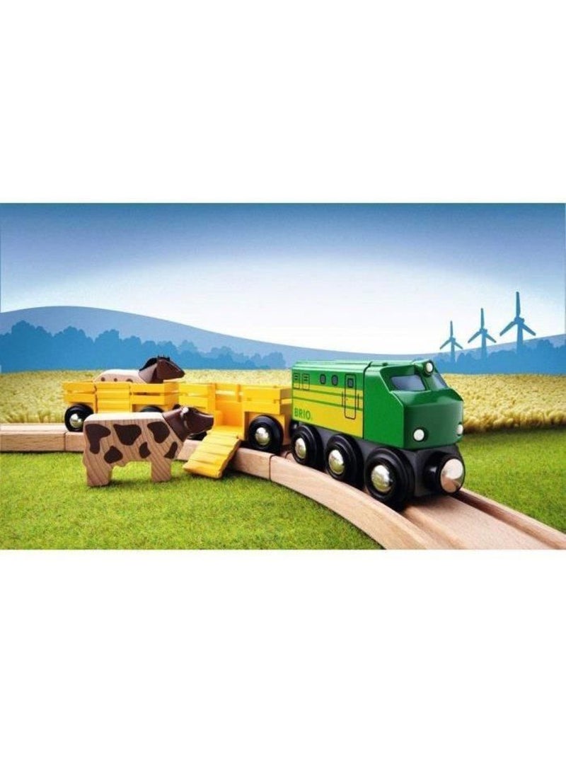 Train des animaux de la ferme Vert - Kiabi