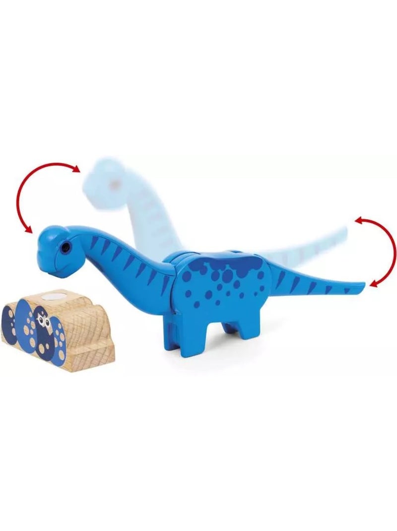 Train des Dinosaures à piles Vert - Kiabi