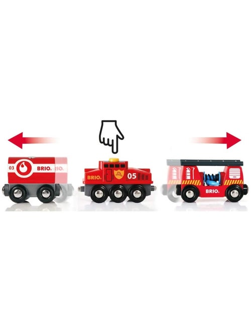 Train des pompiers - Kiabi