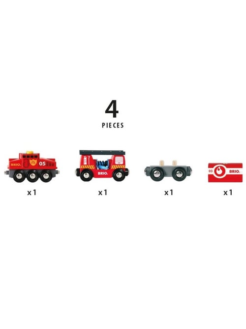 Train des pompiers - Kiabi