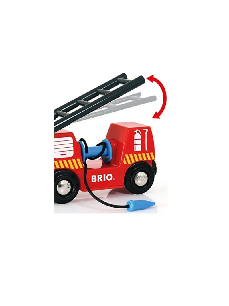 Train des pompiers Rouge - Kiabi