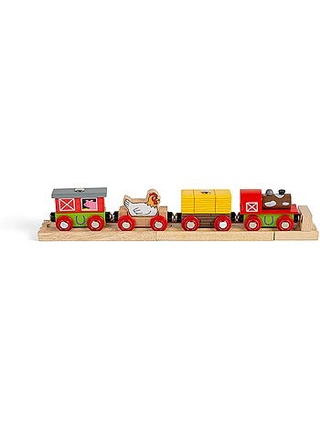 Train en bois ferme
