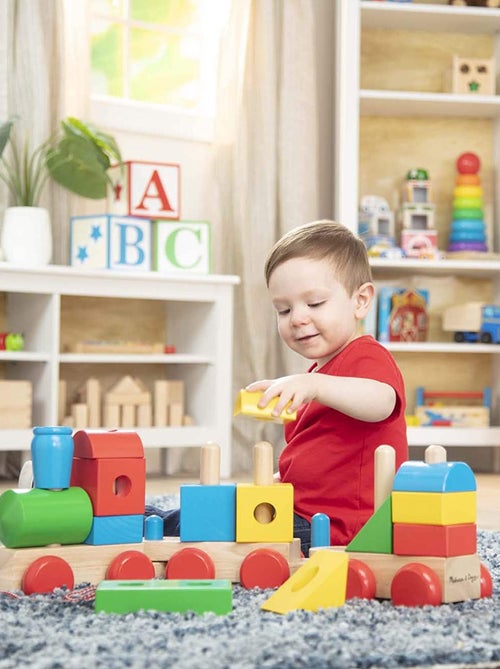 Train en bois géant - Kiabi