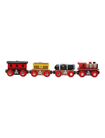 Train en bois pirates