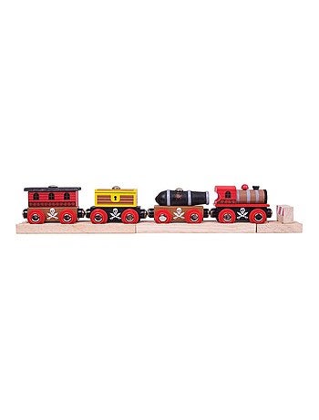 Train en bois pirates
