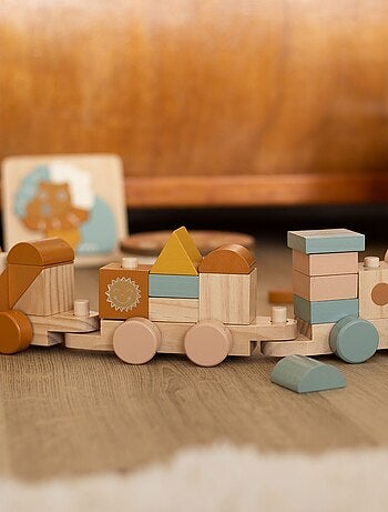 Train en bois pour bébé