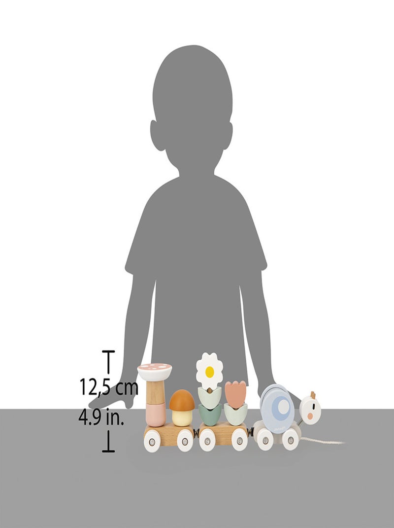 Train escargot à tirer Sweet Cocoon Beige - Kiabi