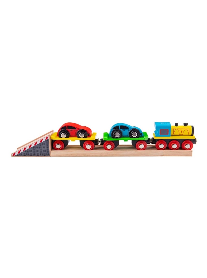 Train pour le transport de voitures Rouge - Kiabi