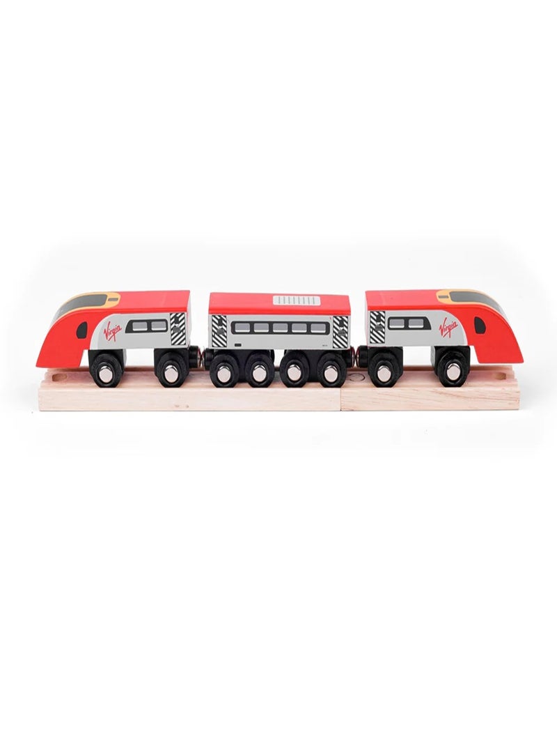 Train Virgin Pendolino Rouge - Kiabi