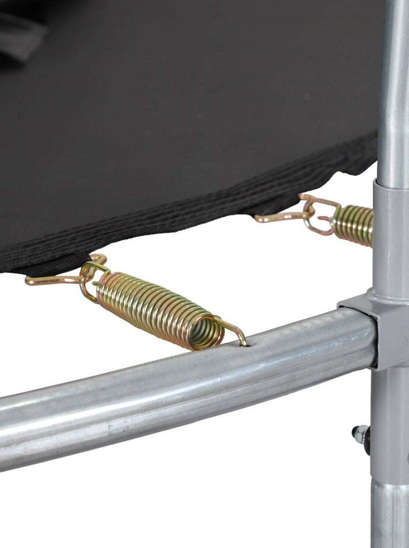 Trampoline 180cm filet protection Cassiopée Gris - Kiabi