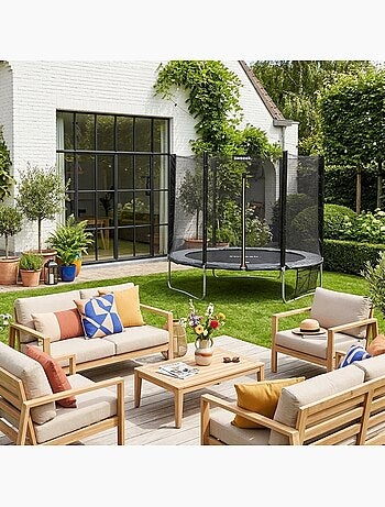 Trampoline 250cm avec pack d'accessoires Galaxie