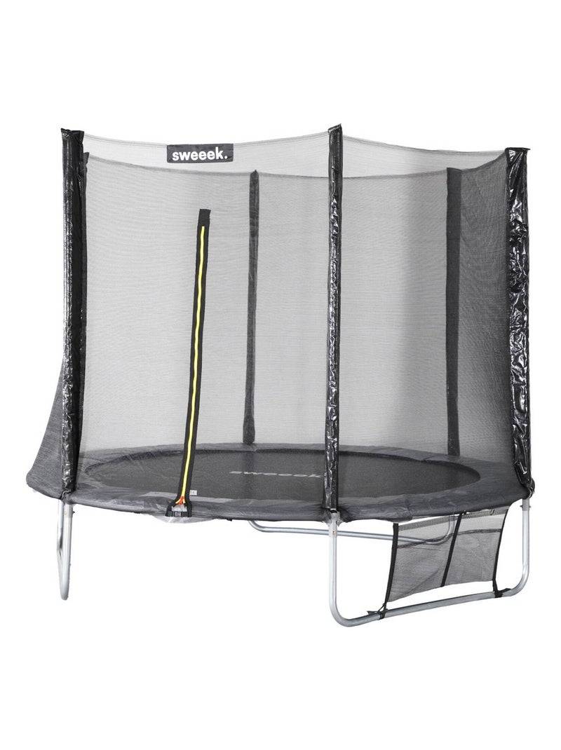 Trampoline 250cm avec pack d'accessoires Galaxie Gris - Kiabi
