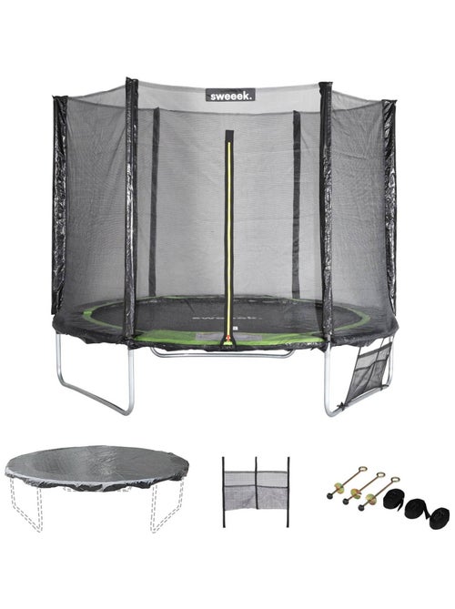 Trampoline 250cm avec pack d'accessoires Galaxie - Kiabi