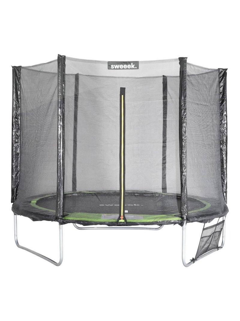 Trampoline 250cm avec pack d'accessoires Galaxie Vert - Kiabi