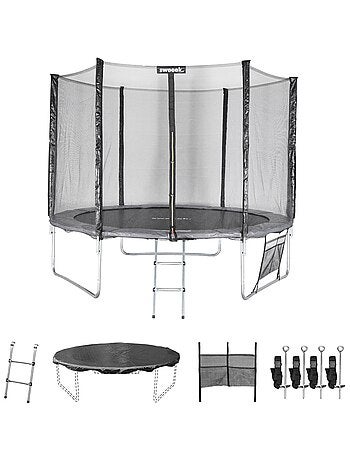 Trampoline 305cm avec pack d'accessoires Mars XXL
