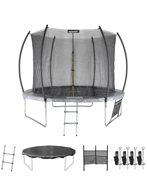 Trampoline 305cm filet intérieur avec pack d'accessoires - Kiabi