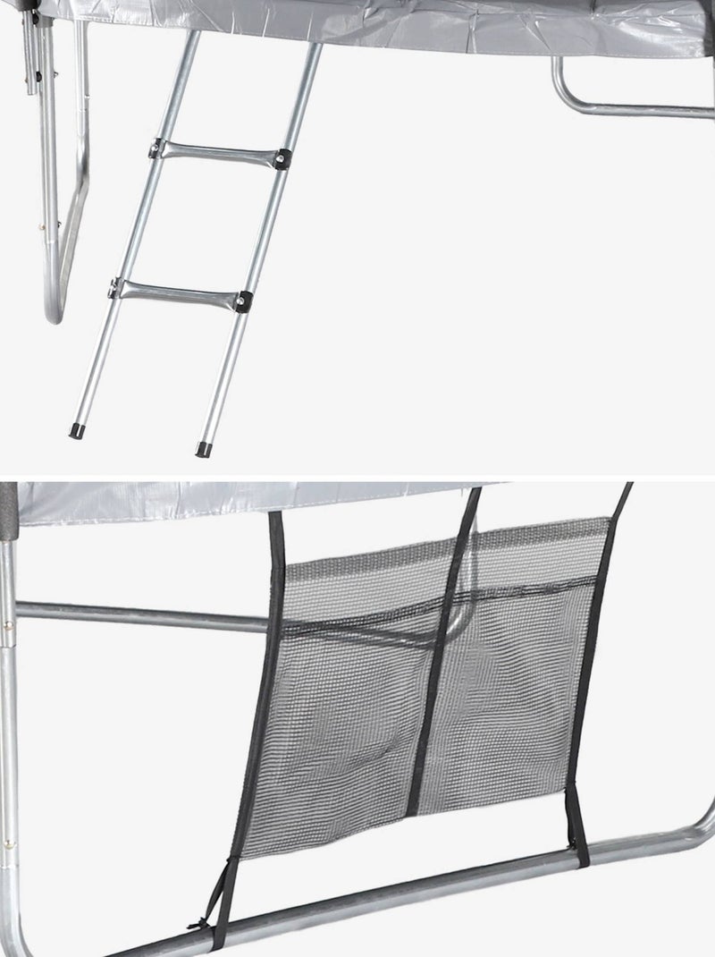 Trampoline 305cm filet intérieur avec pack d'accessoires Gris - Kiabi