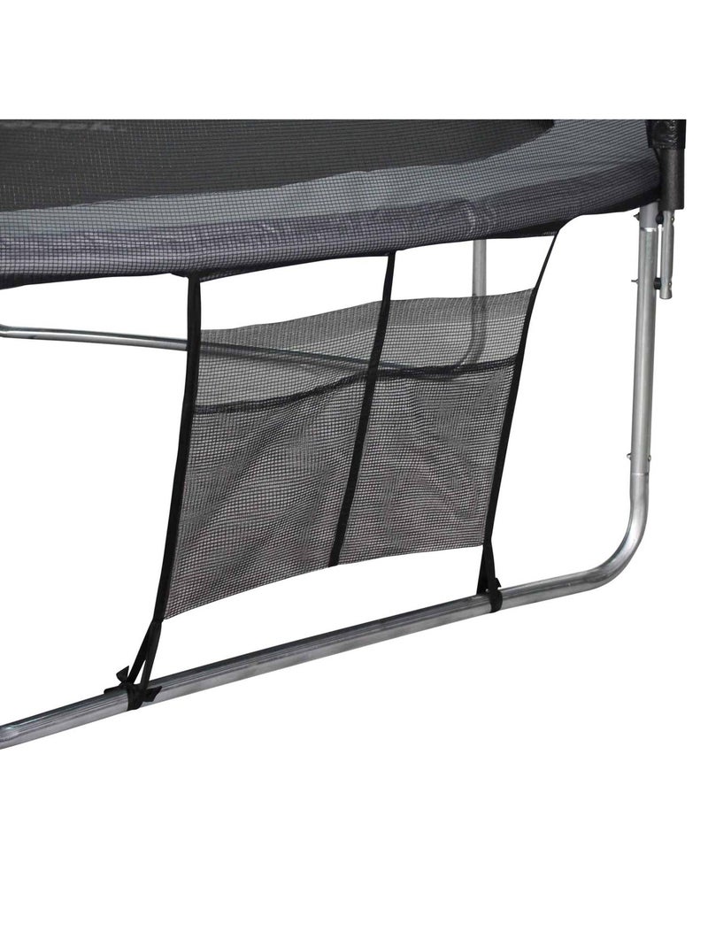 Trampoline 370cm avec pack d'accessoires Gris - Kiabi