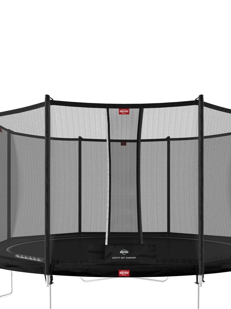Trampoline 380 BERG noir Regular Favorit  + Filet de sécurité Comfort Noir - Kiabi
