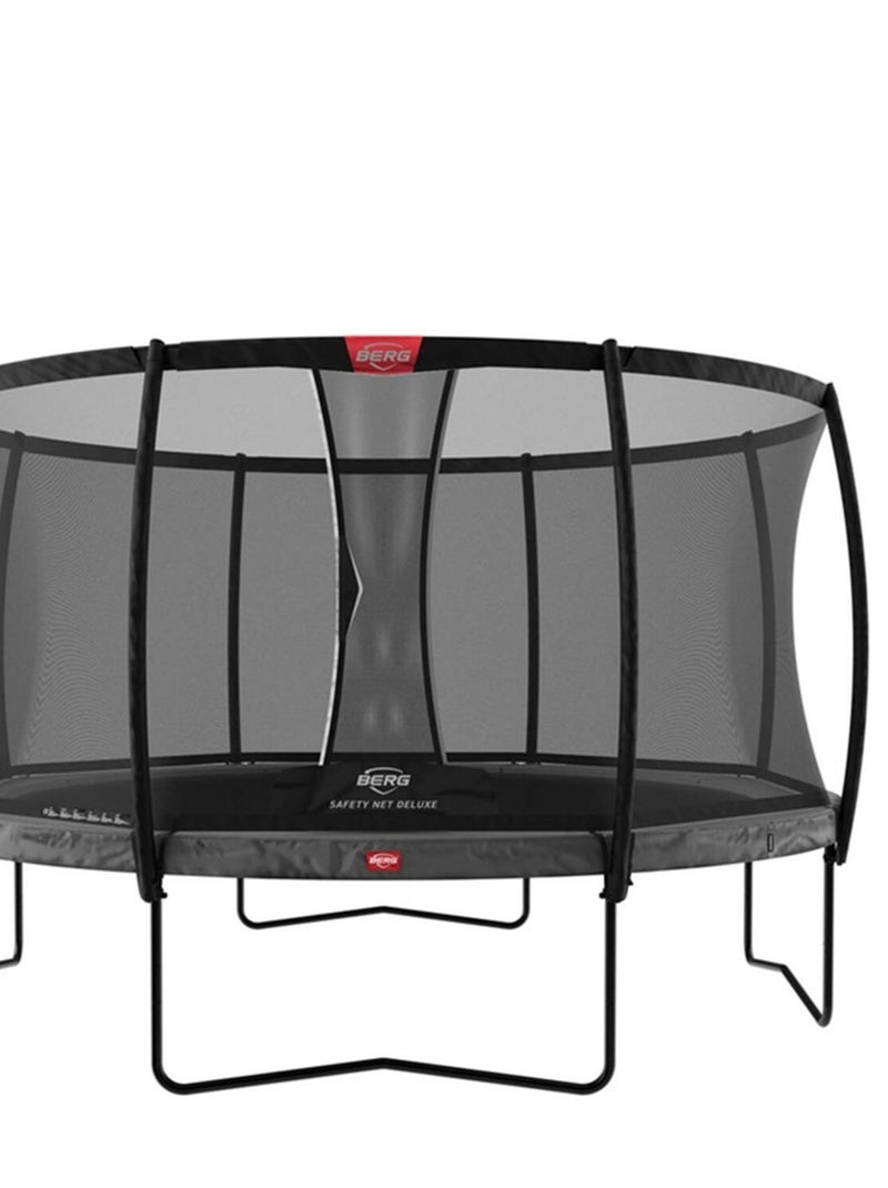 Trampoline 380 cm gris BERG Champion + filet Gris - Kiabi