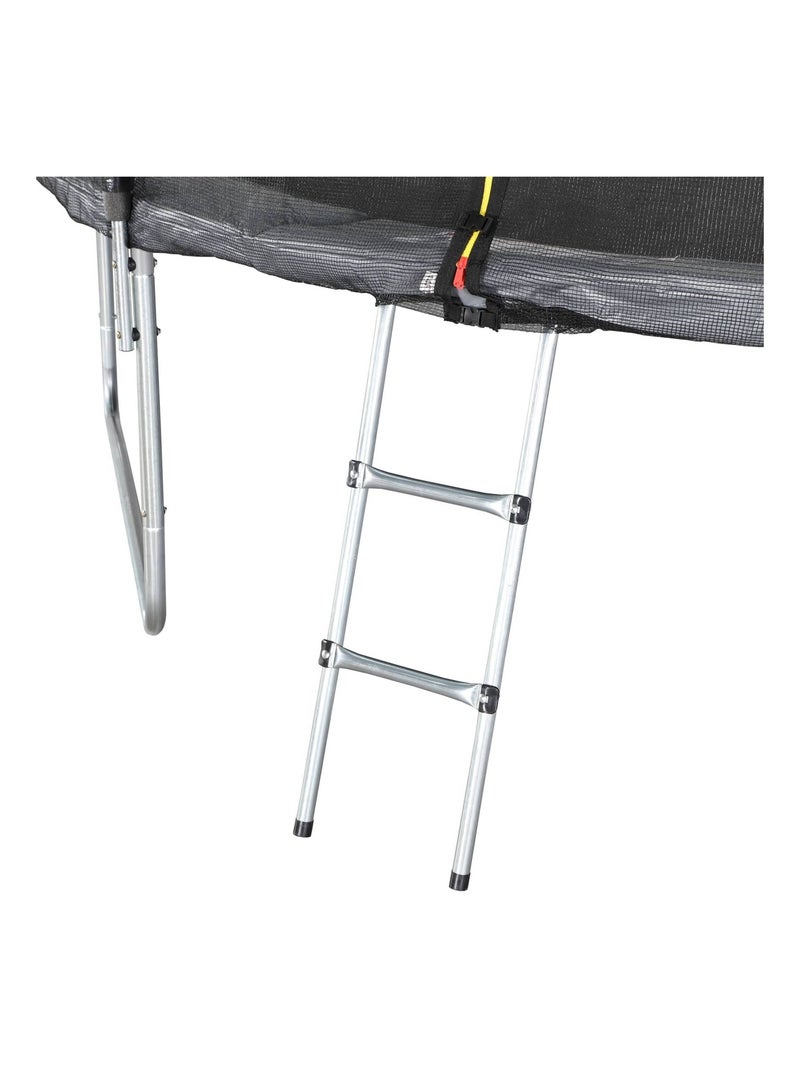 Trampoline 400cm avec pack d'accessoires Gris - Kiabi