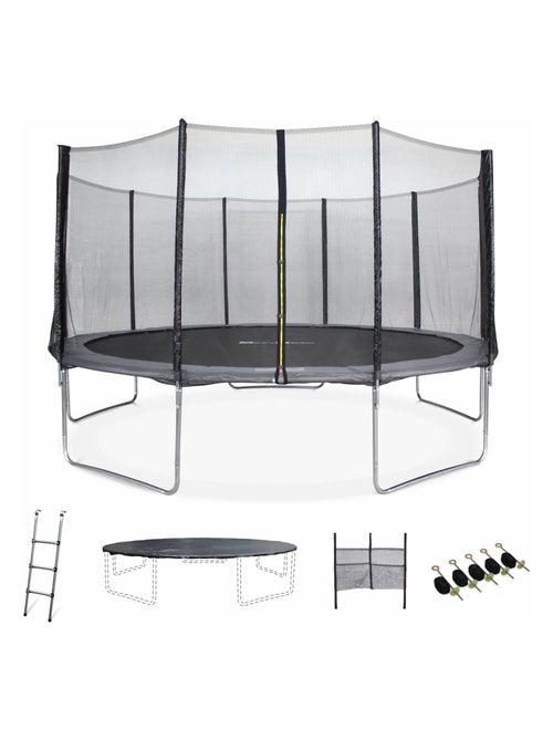 Trampoline 460cm avec pack d'accessoires - Kiabi