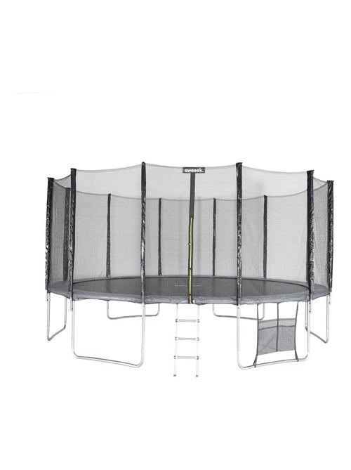 Trampoline 490cm avec pack d'accessoires - Kiabi