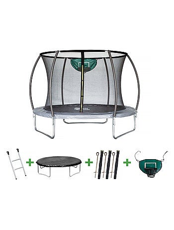 Trampoline avec filet intérieur
