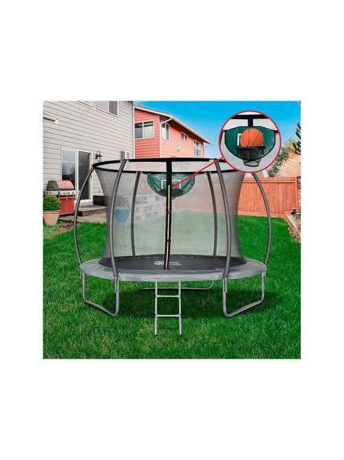 Trampoline avec filet intérieur - Kiabi