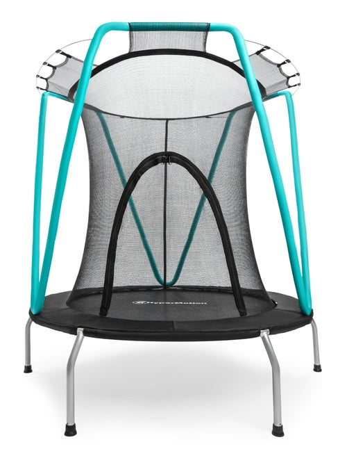 Trampoline de jardin avec filet et zip 137cm HyperMotion - Kiabi