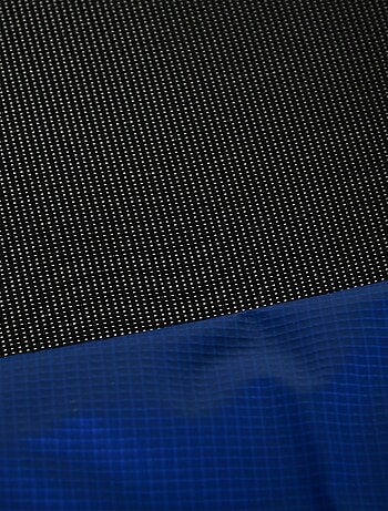 Trampoline d'extérieur Ø 180 cm avec filet de sécurité, poteaux rembourrés et échelle