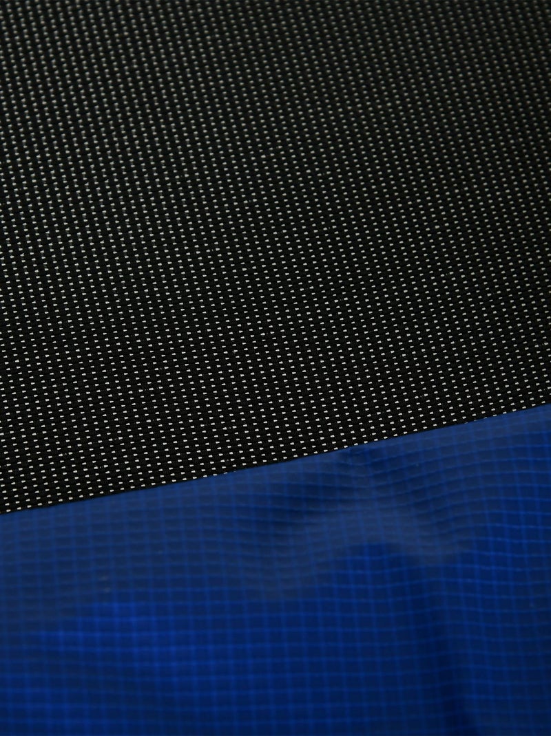 Trampoline d'extérieur Ø 180 cm avec filet de sécurité, poteaux rembourrés et échelle Bleu Bleu - Kiabi