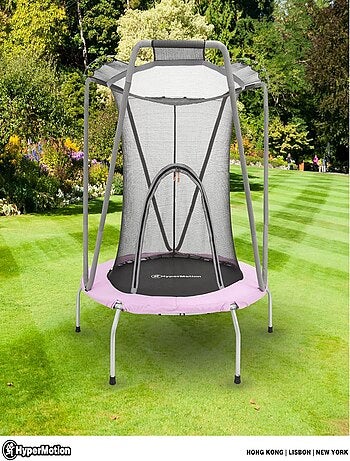 Trampoline enfant avec filet de sécurité 137cm HyperMotion