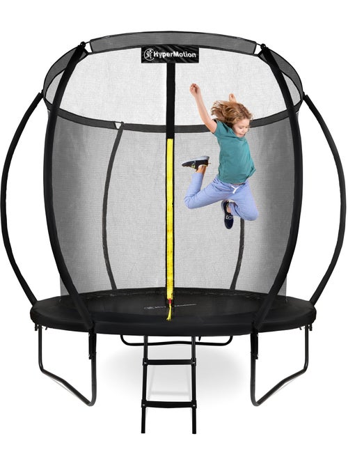 Trampoline enfant avec filet et échelle 244cm HyperMotion - Kiabi