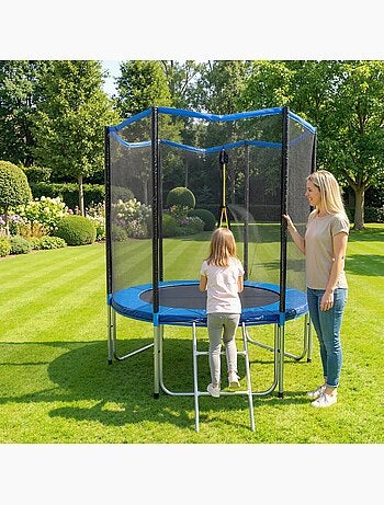 Trampoline enfant complet dia. 1,83 m 80 Kg max.