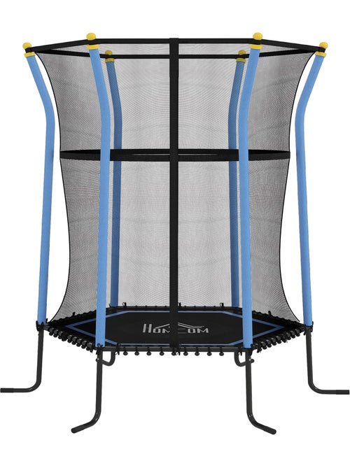 Trampoline enfant dia. 1,63 x 1,9H m charge max. 50 Kg tout équipé - Kiabi