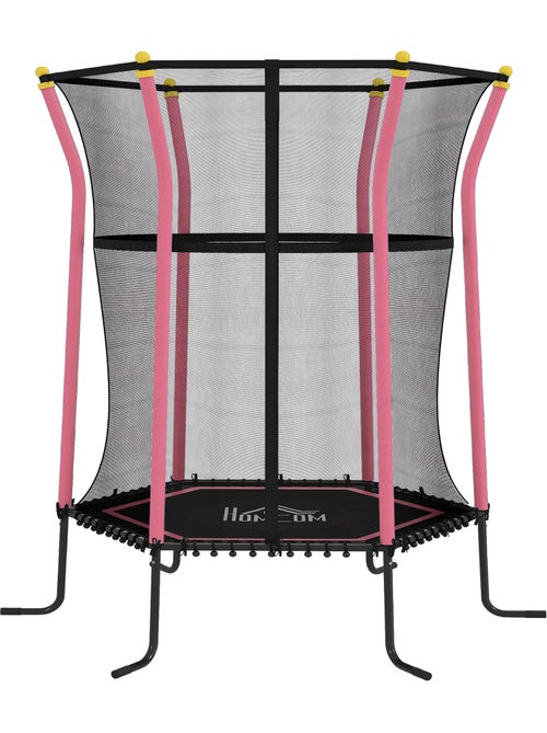 Trampoline enfant dia. 1,63 x 1,9H m charge max. 50 Kg tout équipé - Kiabi