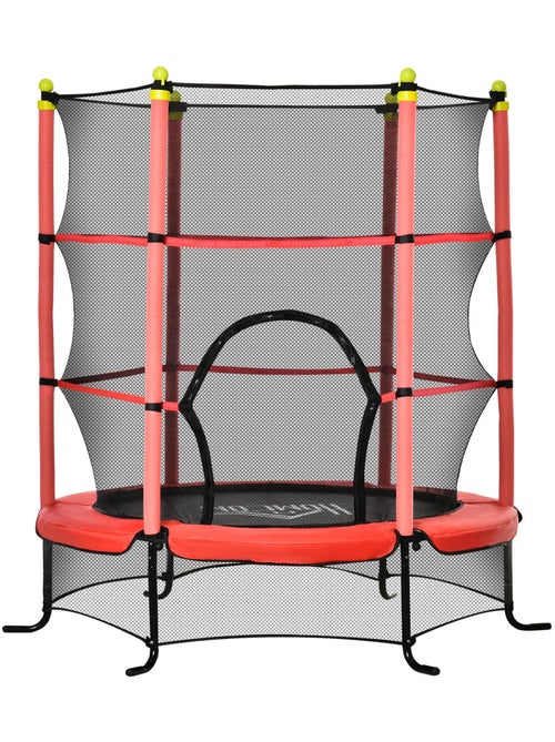 Trampoline enfant tout équipé Ø 1,63 × 1,63H m - Kiabi