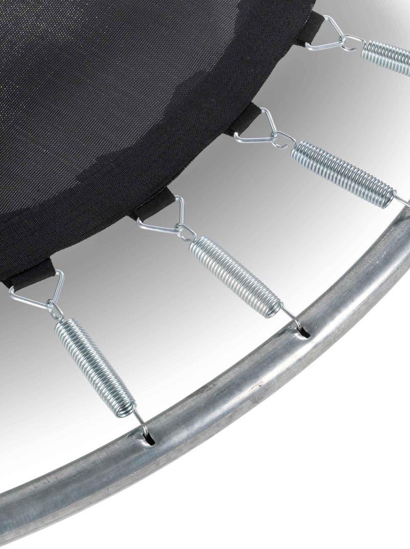 Trampoline enterré rond 366cm noir et filet de sécurité Sihouette EXIT Rose - Kiabi