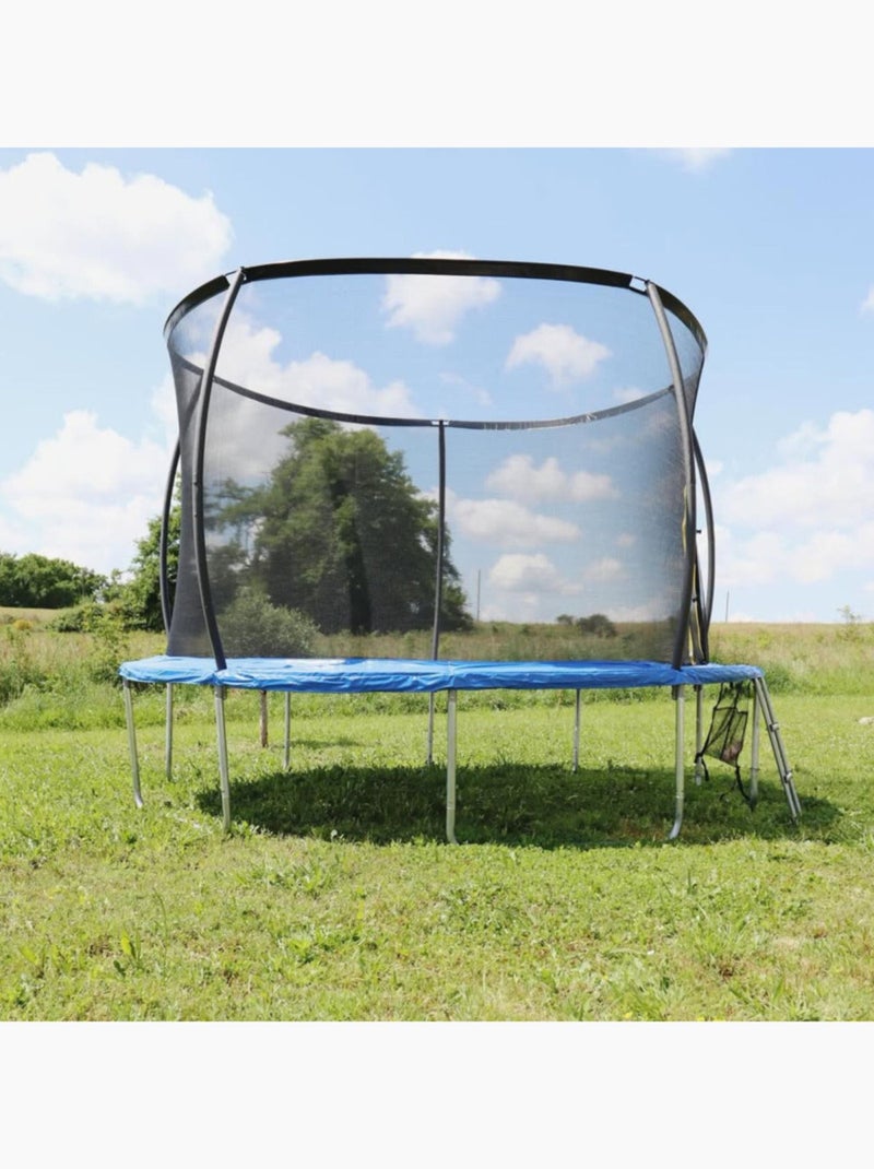 Trampoline extérieur 3,66m pour enfants avec filet de protection Noir - Kiabi