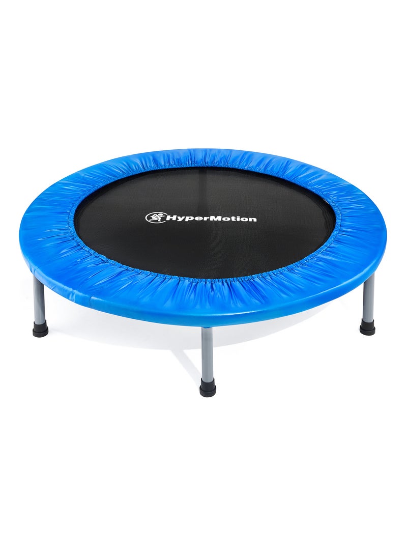 Trampoline Fitness Max 25Kg - Diamètre 91cm 36 Ressorts 6 pieds antidérapants, Pliable Bleu - Kiabi