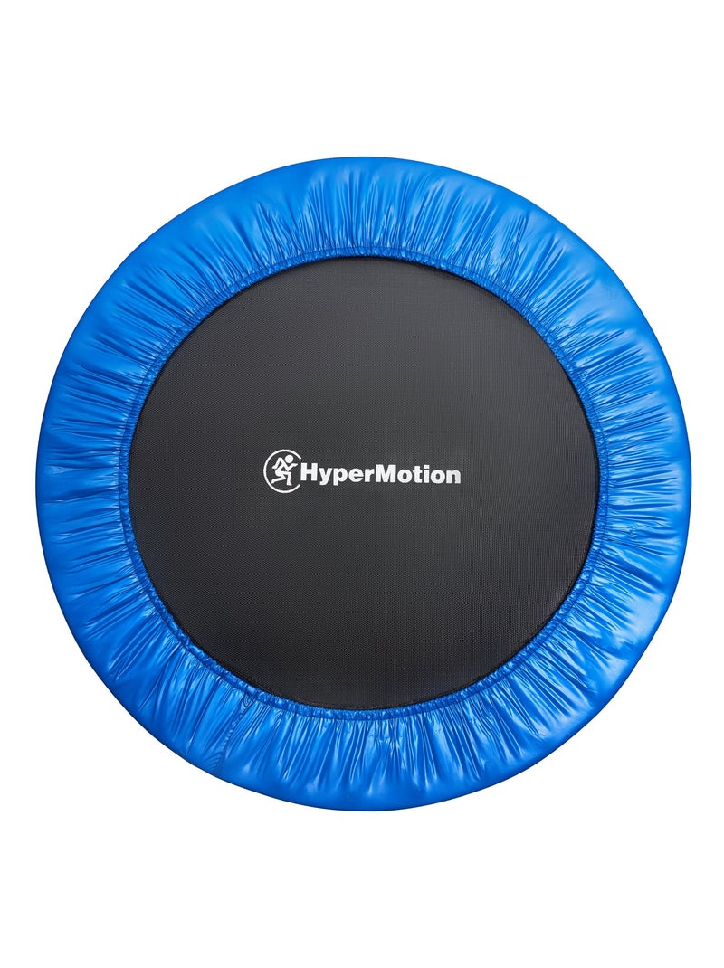 Trampoline Fitness Max 25Kg - Diamètre 91cm 36 Ressorts 6 pieds antidérapants, Pliable Bleu - Kiabi