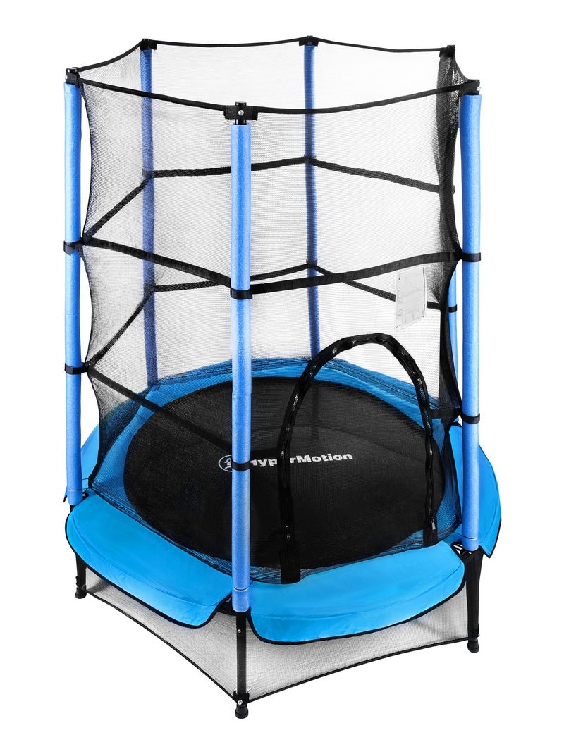 Trampoline pour Enfants 3 à 6 ans, Diamètre 140 - Hauteur 162 cm - Filet de protection N/A - Kiabi