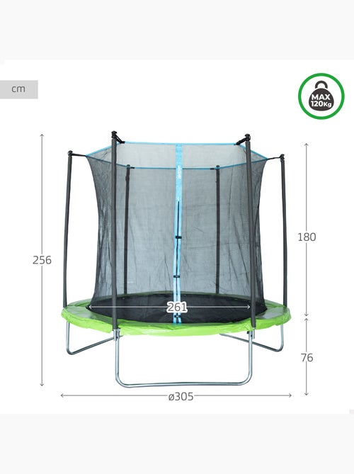 Trampoline pour enfants outdoor ø261 cm aktive - Kiabi